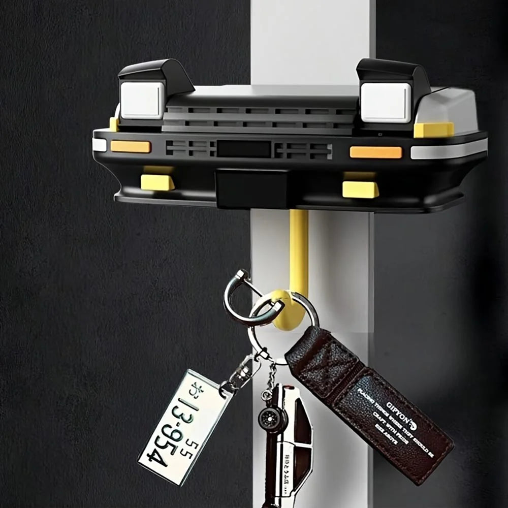 Car Shape Creative Interactive Keychain Holder