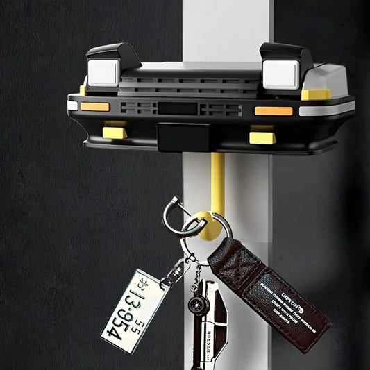 Car Shape Creative Interactive Keychain Holder