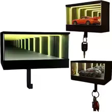 3D Wall-Mounted Garage KeyChain Hanger