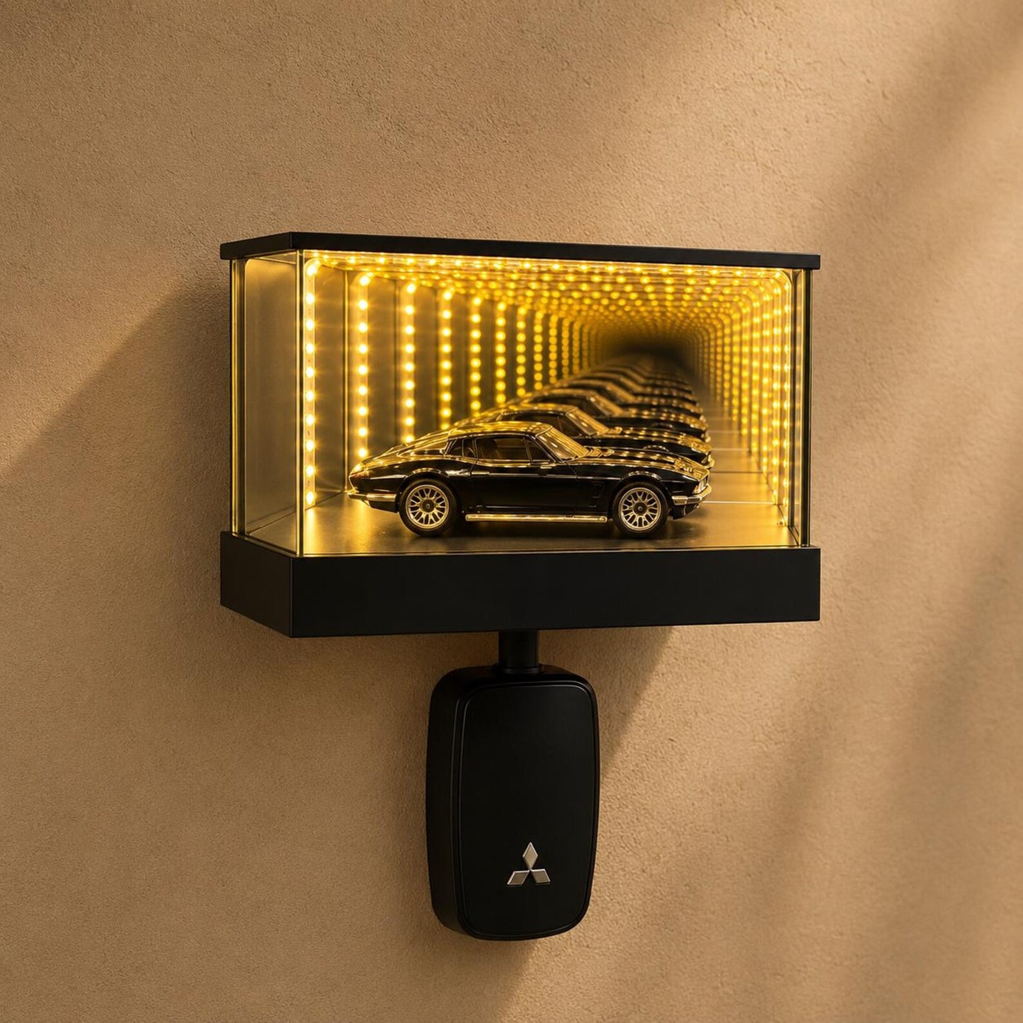 3D Wall-Mounted Garage KeyChain Hanger