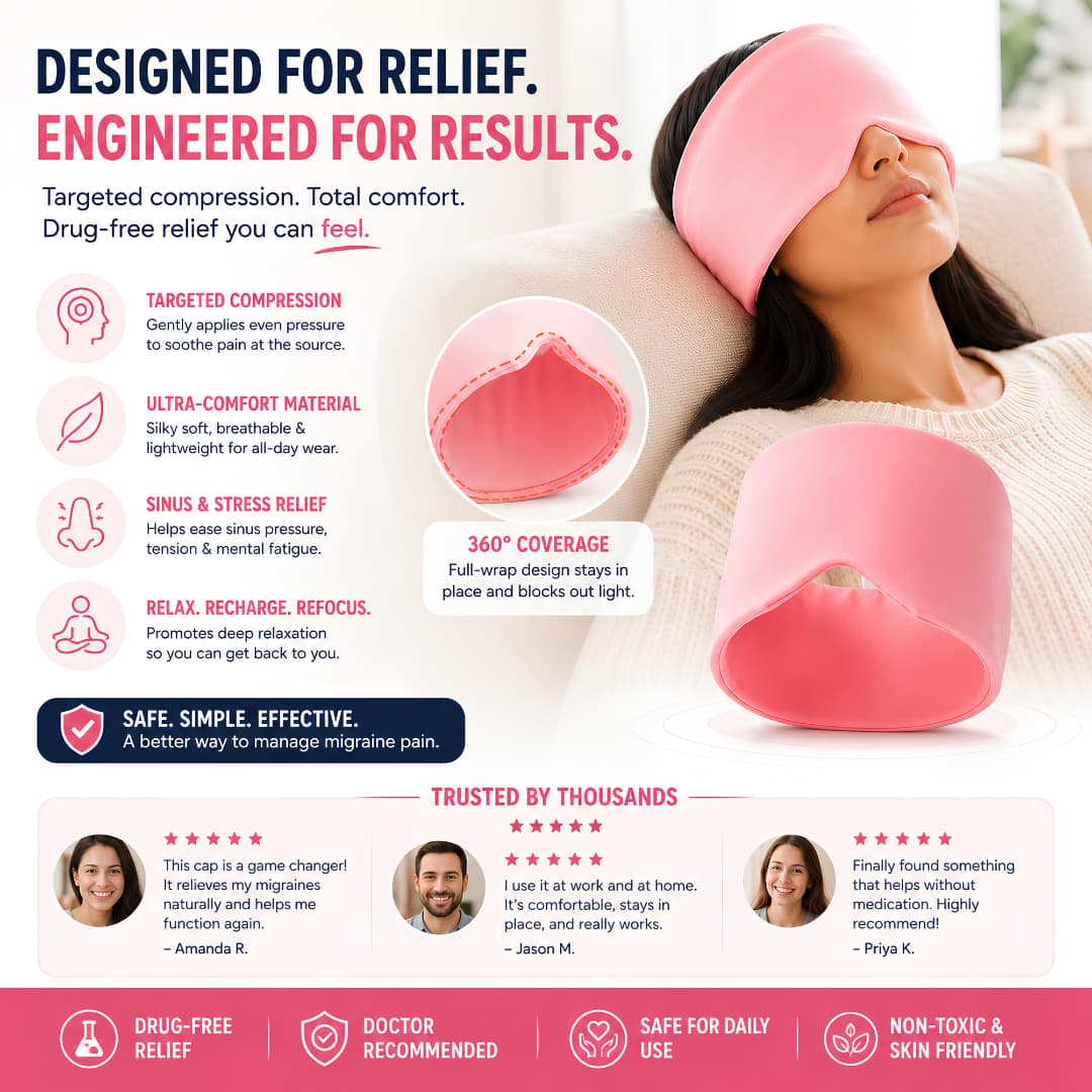 FREE DELIVERY| Migraine Relief Cooling Cap